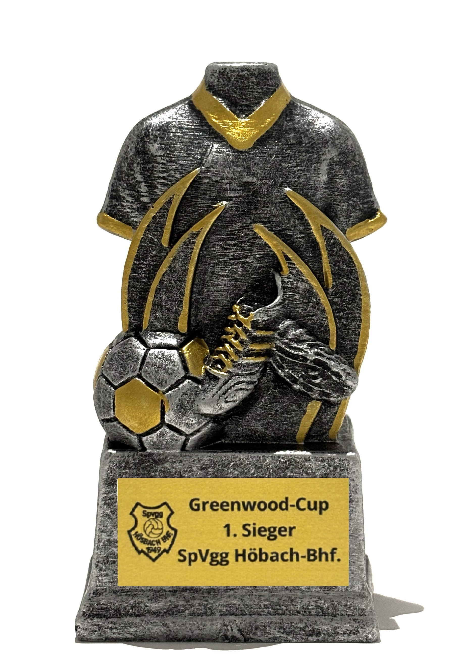 Minipokal Schutriba silber/gold