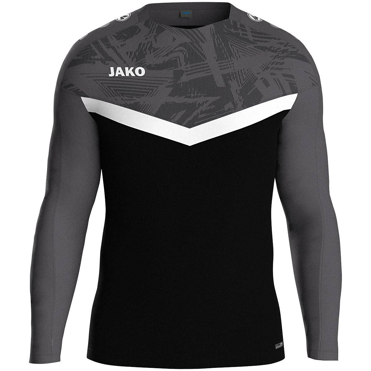 Jako Sweat Iconic Herren schwarz/anthrazit