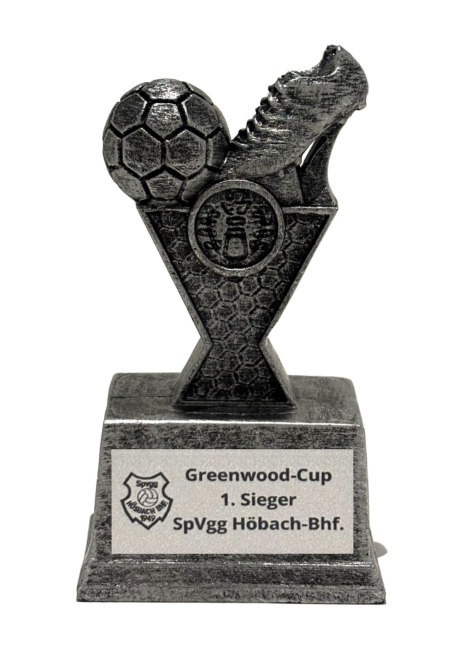 Minipokal Baschuhpo silber