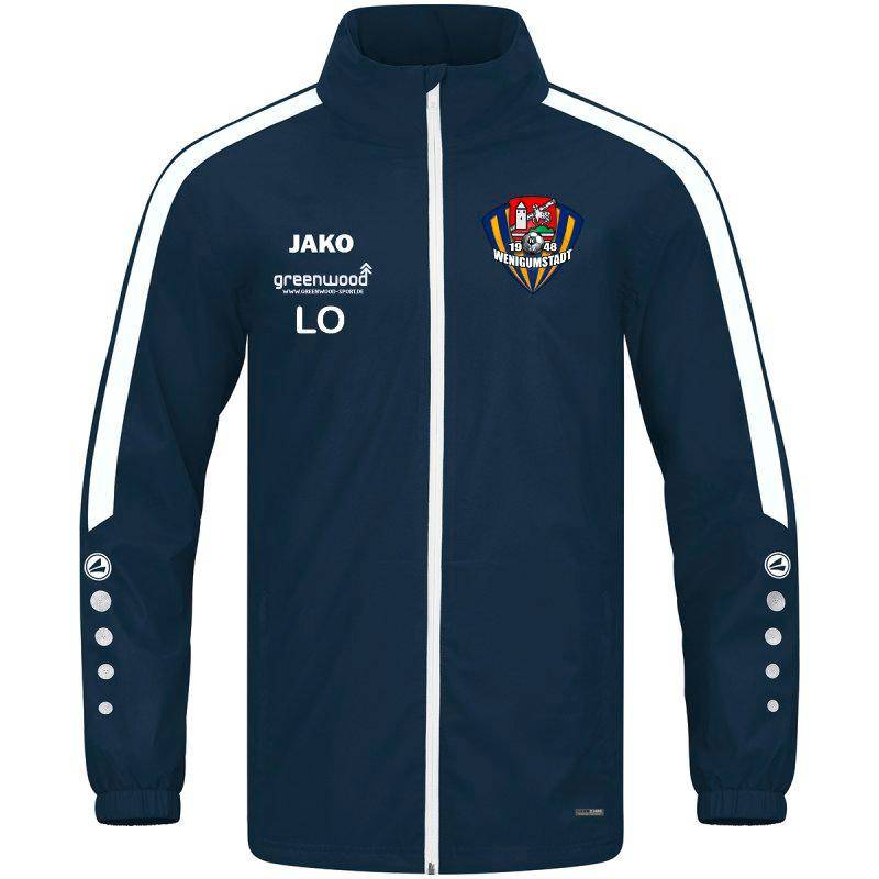 Allwetterjacke Erwachsene FC Wenigummstadt marine