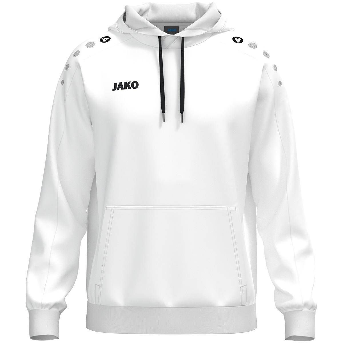 Jako Kapuzensweat One Cotton Kinder weiß