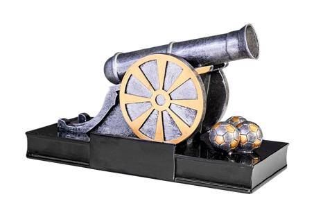 Torschützen-Pokal „Kanone“ silber