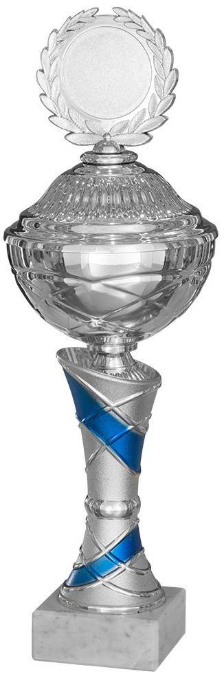 Pokal Prestige Blau silber