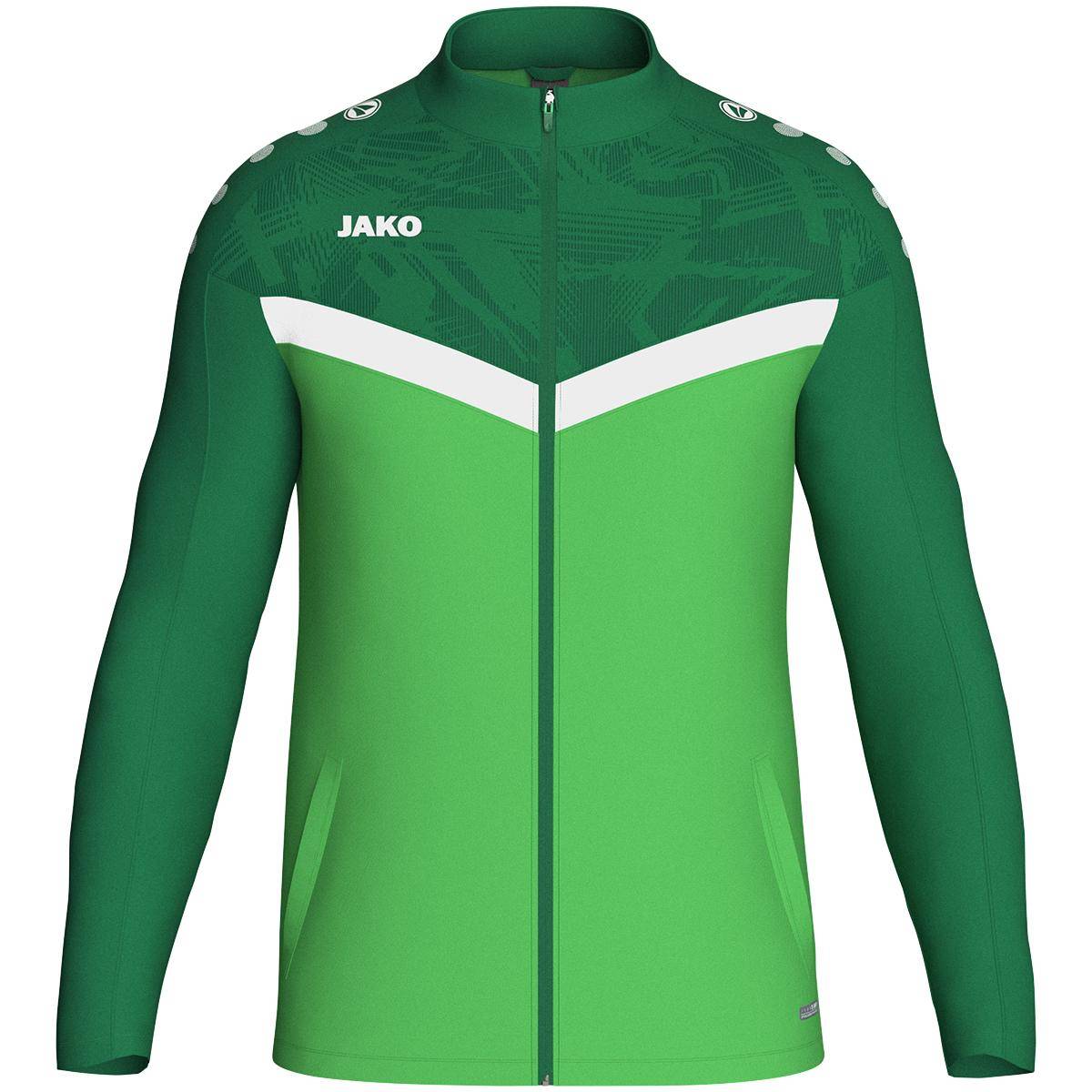 Jako Polyesterjacke Iconic Herren soft green/sportgrün
