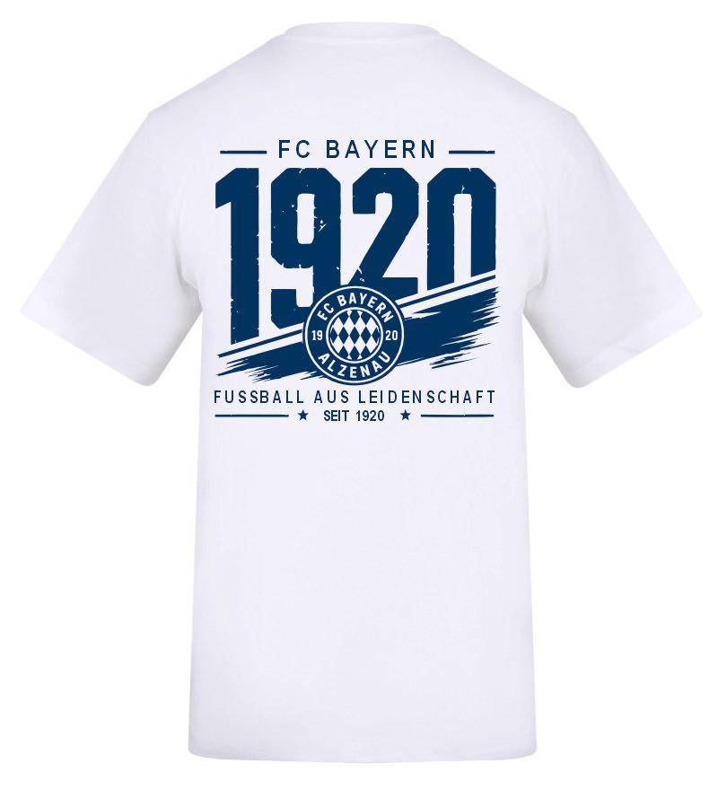 FCB T-Shirt Unisex weiß
