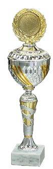 Pokal Champion Goldline silber