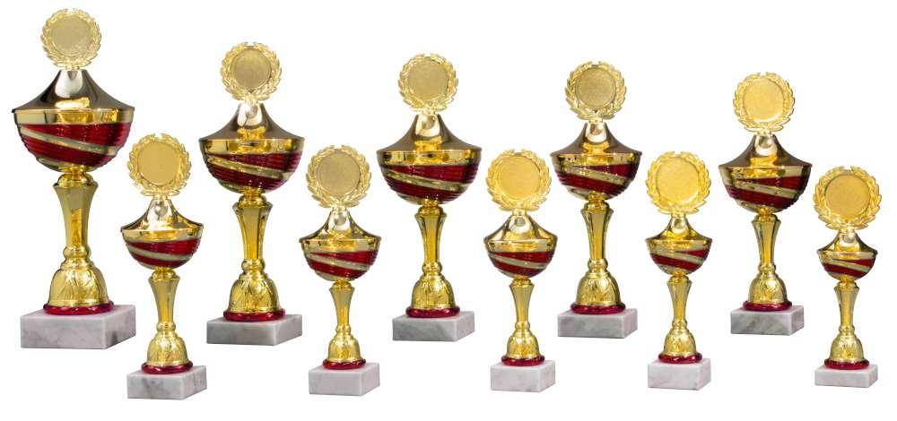 Pokal Golden Flame gold