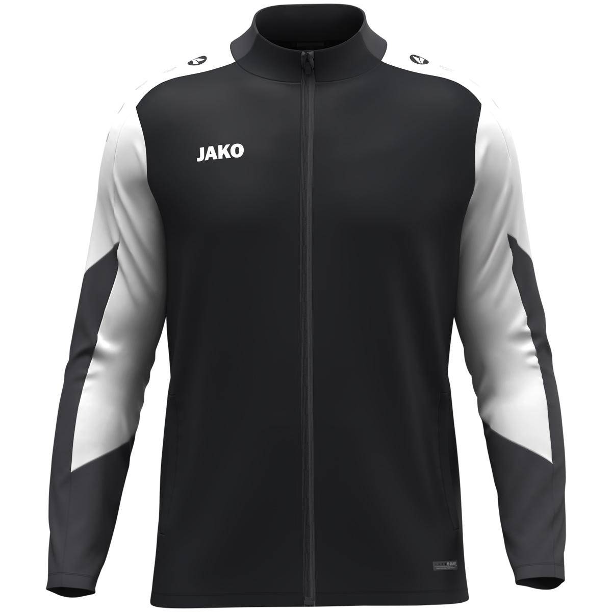 Jako Polyesterjacke Dynamic Herren schwarz/weiß/anthrazit