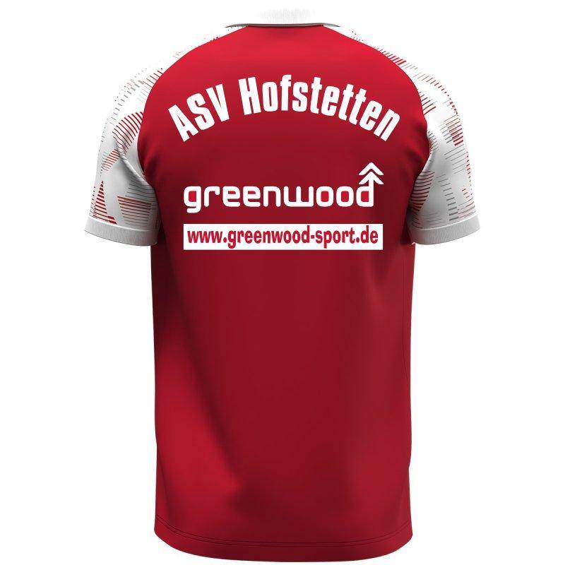 Jako Polo Sonic Herren ASV Hofstetten rot/weiß