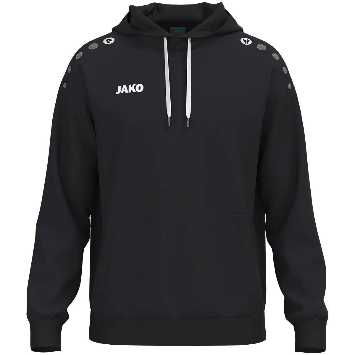 Jako Kapuzensweat One Cotton schwarz