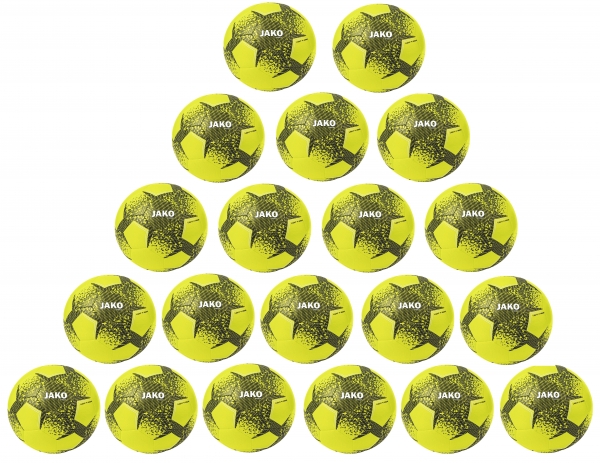 20er Ballset Lightball STRIKER 2.0 soft yellow-350g - Bild 1