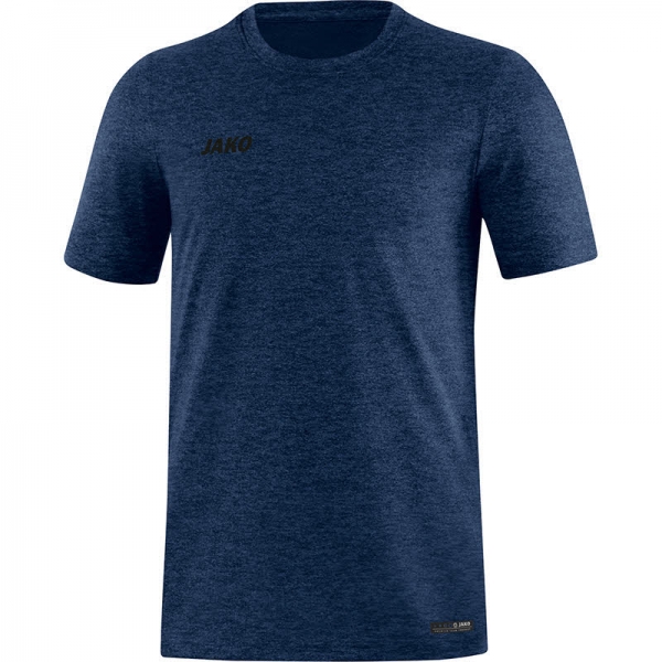 jako T-Shirt Premium Basics marine meliert - Bild 1