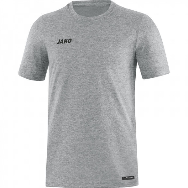 jako T-Shirt Premium Basics grau meliert - Bild 1